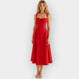 Gabriela | Rochie midi cu corset