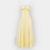Gabriela | Rochie midi cu corset