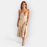 Gabriela | Rochie midi cu corset