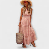Lola | Rochie maxi din dantelă boho