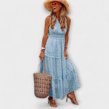 Lola | Rochie maxi din dantelă boho
