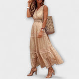 Lola | Rochie maxi din dantelă boho