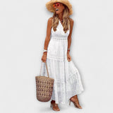 Lola | Rochie maxi din dantelă boho