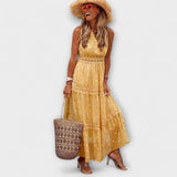 Lola | Rochie maxi din dantelă boho