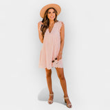 Valentina | Rochie de vară cu pantaloni scurți și buzunare