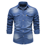 Rasmus | CĂMAȘĂ DIN DENIM SLIM