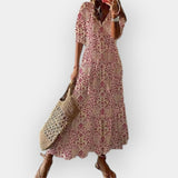 Hele | Rochie maxi cu un aer boho