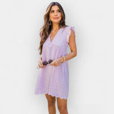 Valentina | Rochie de vară cu pantaloni scurți și buzunare