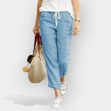 Sabina | Pantaloni din bumbac Kerged