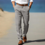 Frank | PANTALONI DIN IN PREMIUM PENTRU BĂRBAȚI (CU ORIFICII PENTRU CUREA)